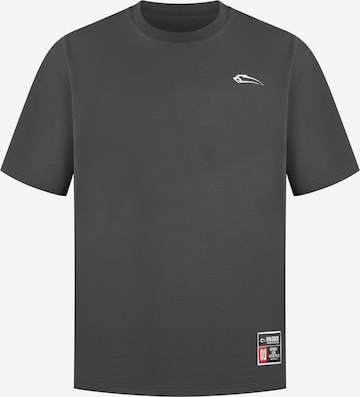 Smilodox Shirt ' Rayk ' in Grey: front