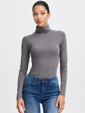 T-shirt 'Pamila' b.young en gris : devant