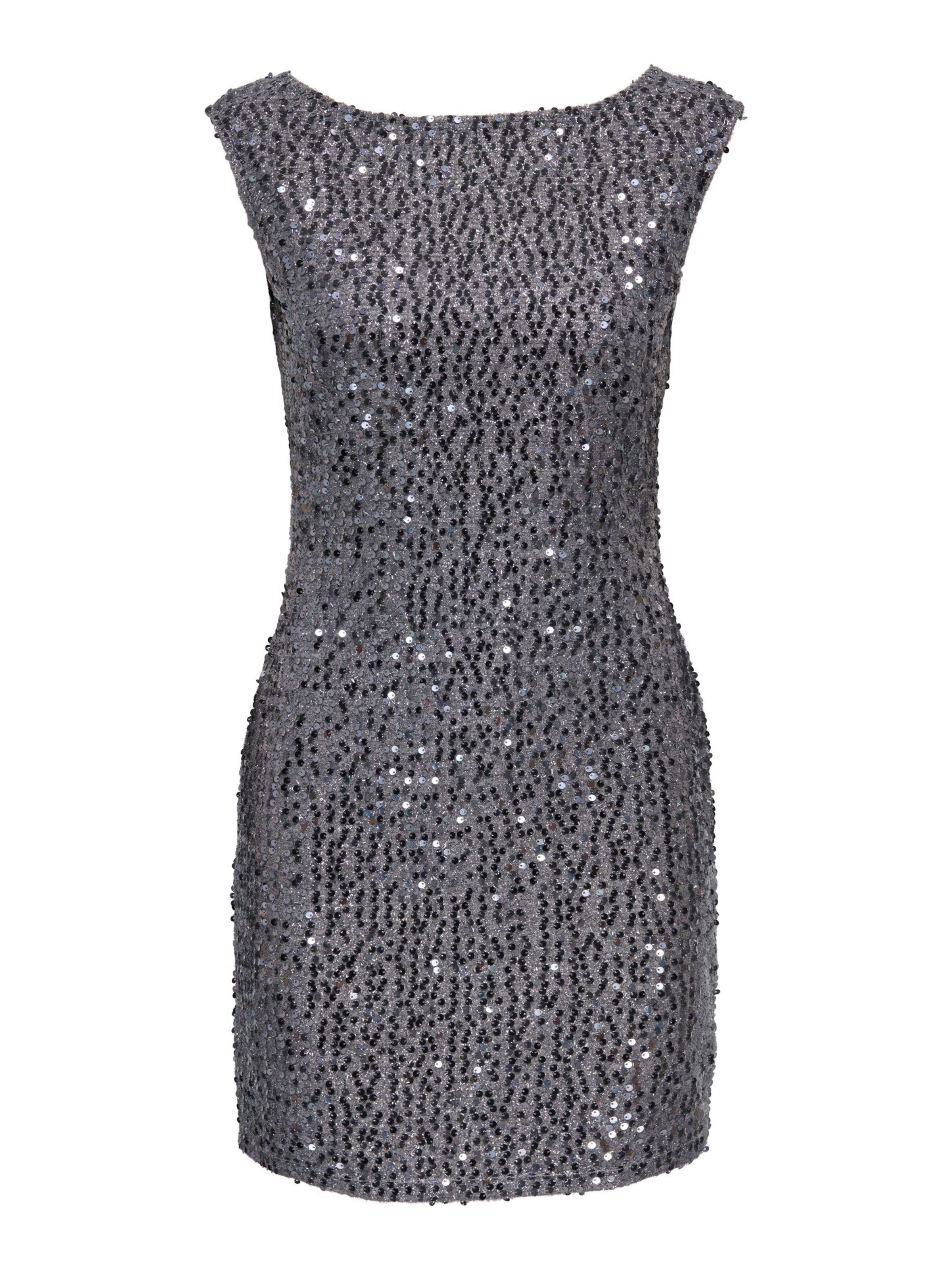 Robe de cocktail 'TINA' JDY en gris : devant