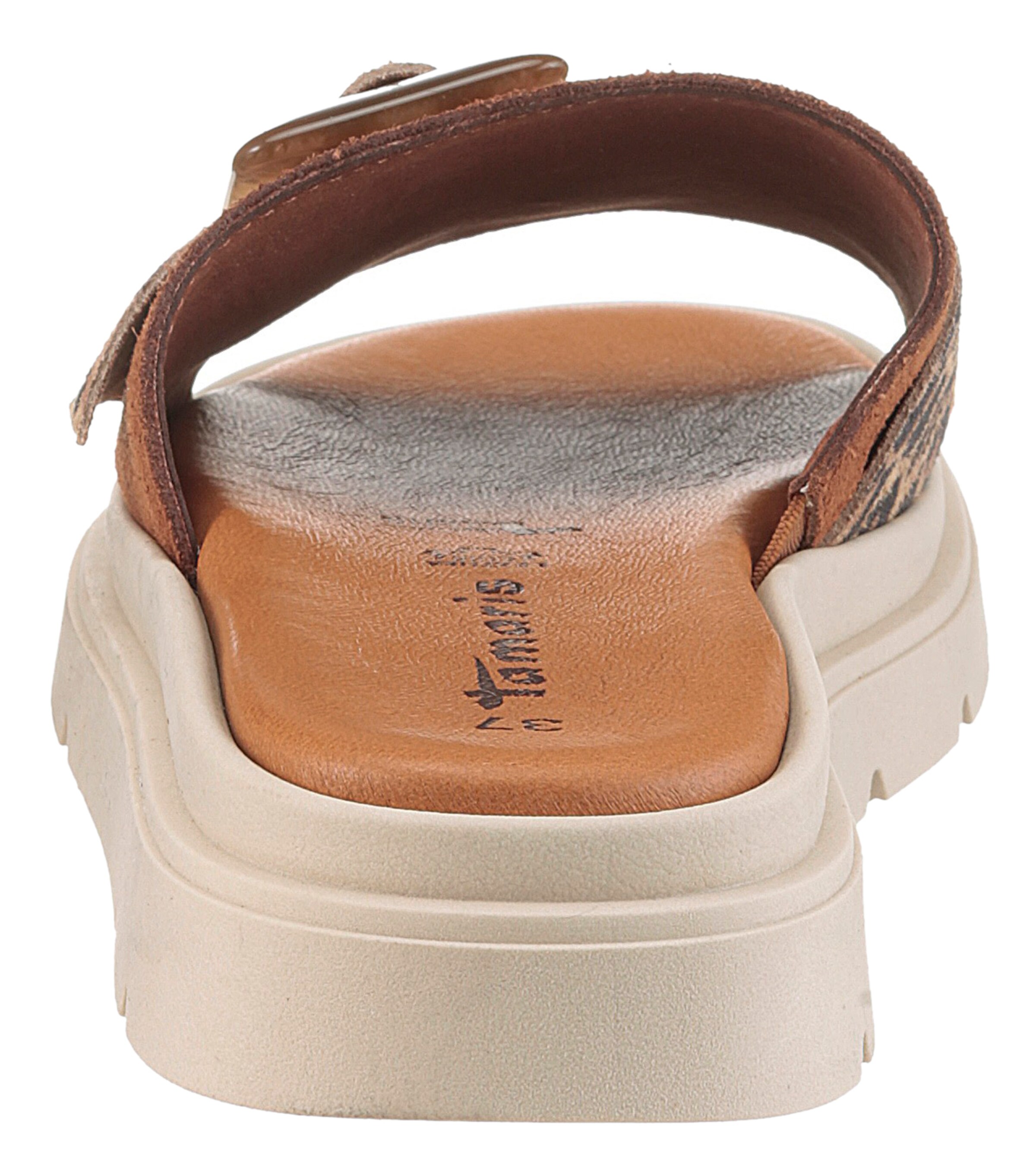 Tamaris Mules in Brown