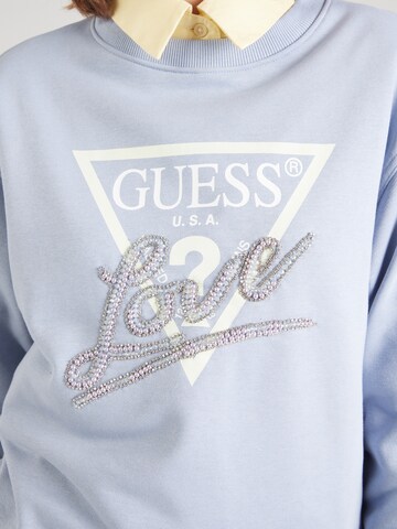 Felpa di GUESS in blu