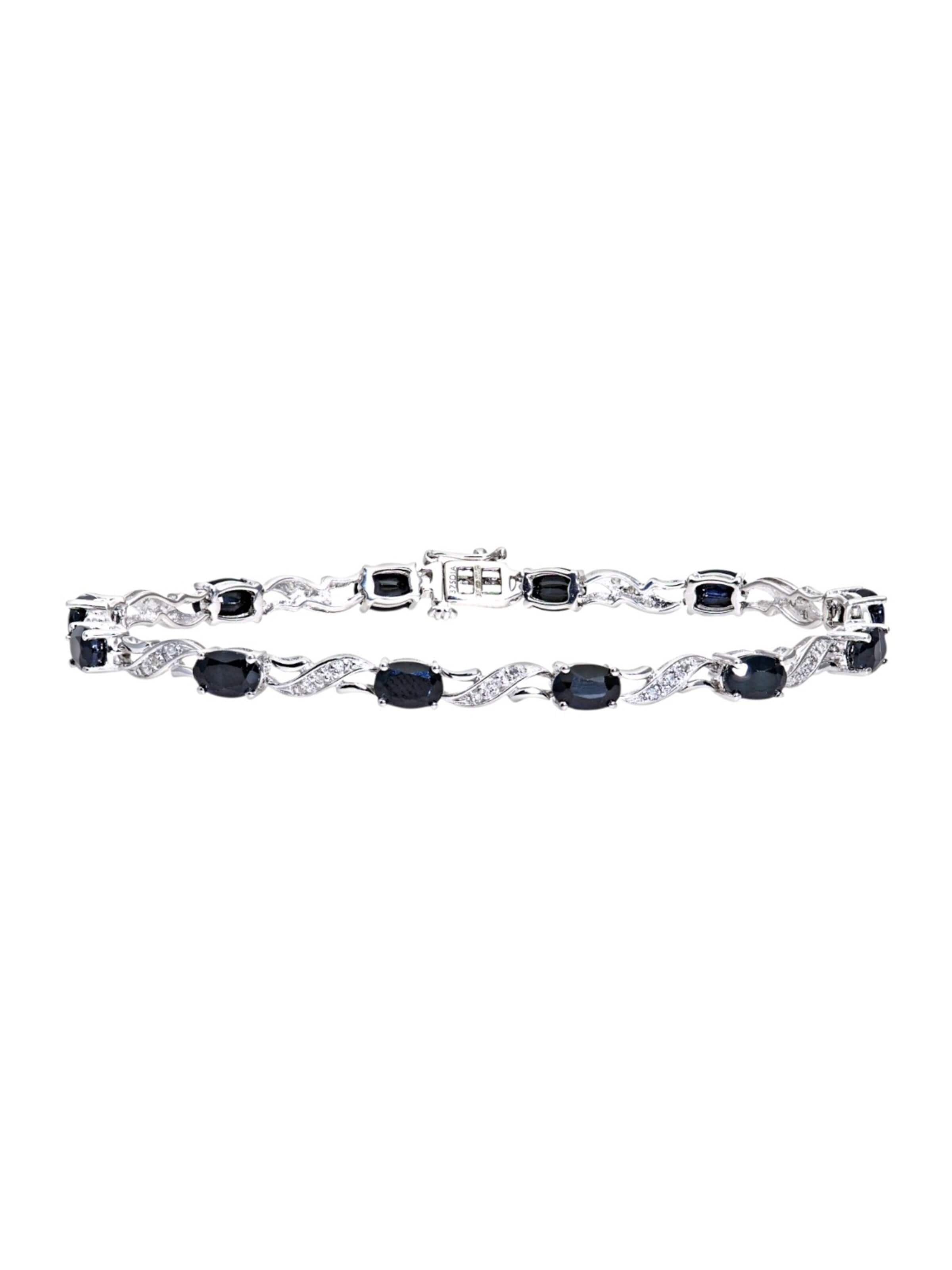 DIAMANT LETERNEL - Pulsera en plata: frente