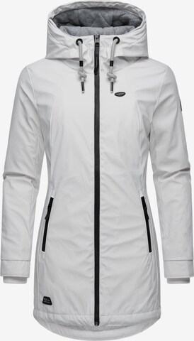 Ragwear Performance Jacket 'Zuzka Rainy II' in Grey: front