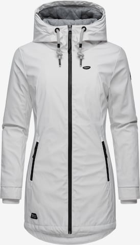 Ragwear Performance Jacket 'Zuzka Rainy II' in Grey: front