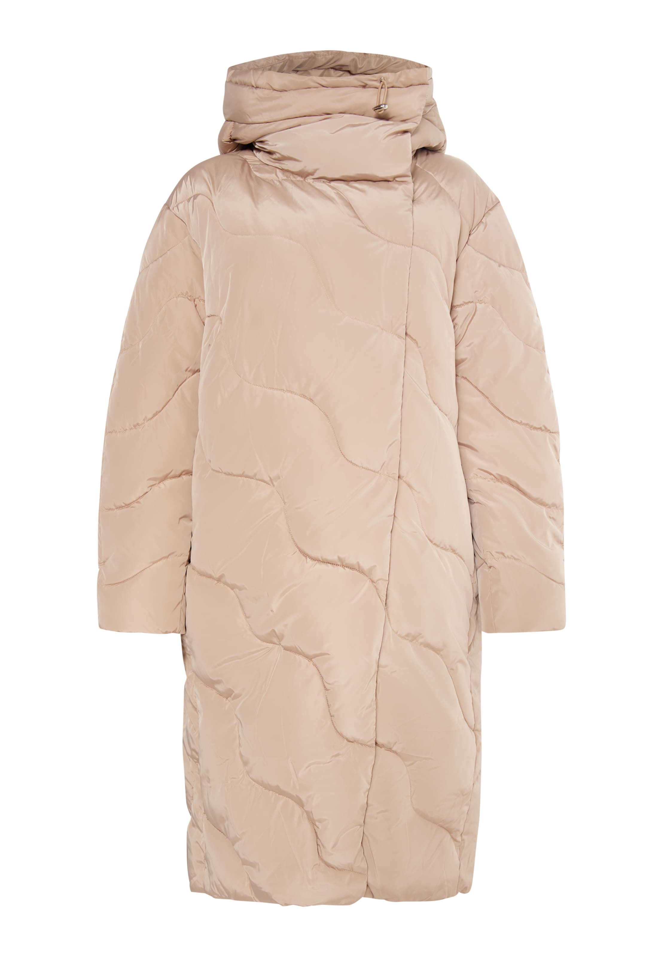 Usha Vinterfrakke i beige, Produktvisning