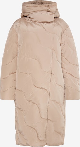 Manteau d’hiver Usha en beige : devant