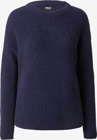 ONLY Pullover 'BELLA' in Blau: predná strana