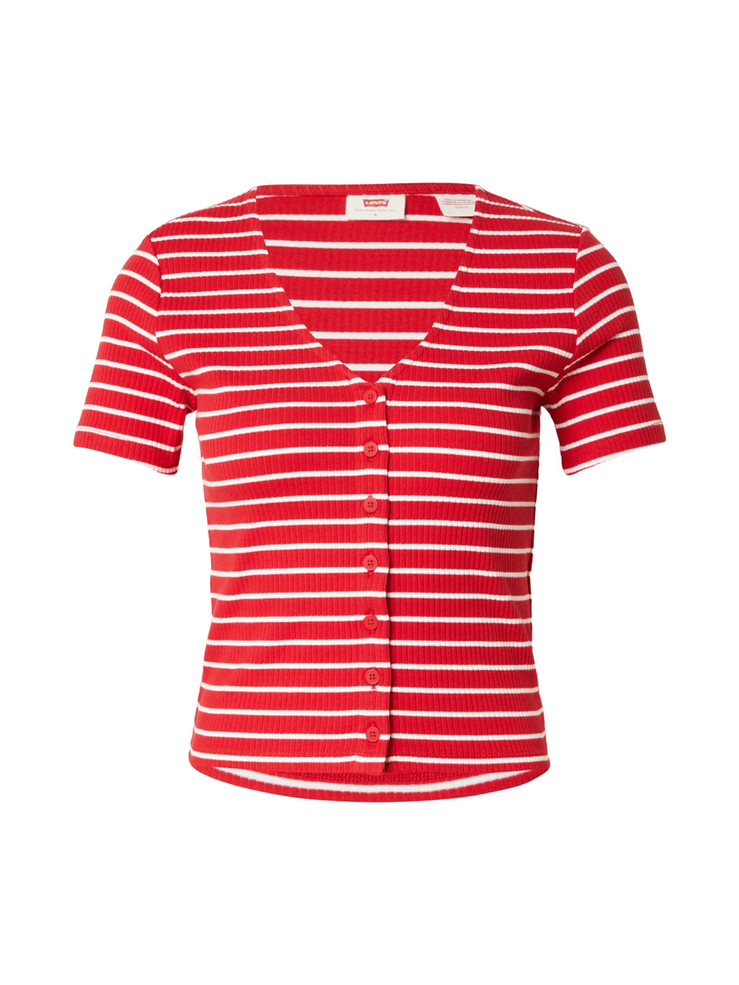 LEVI'S ® 'Muse Tee' in Rot: Vorderseite