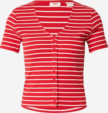 raudona LEVI'S ® Kardiganas 'Muse Tee': priekis