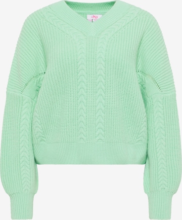 Pull-over MYMO en vert : devant