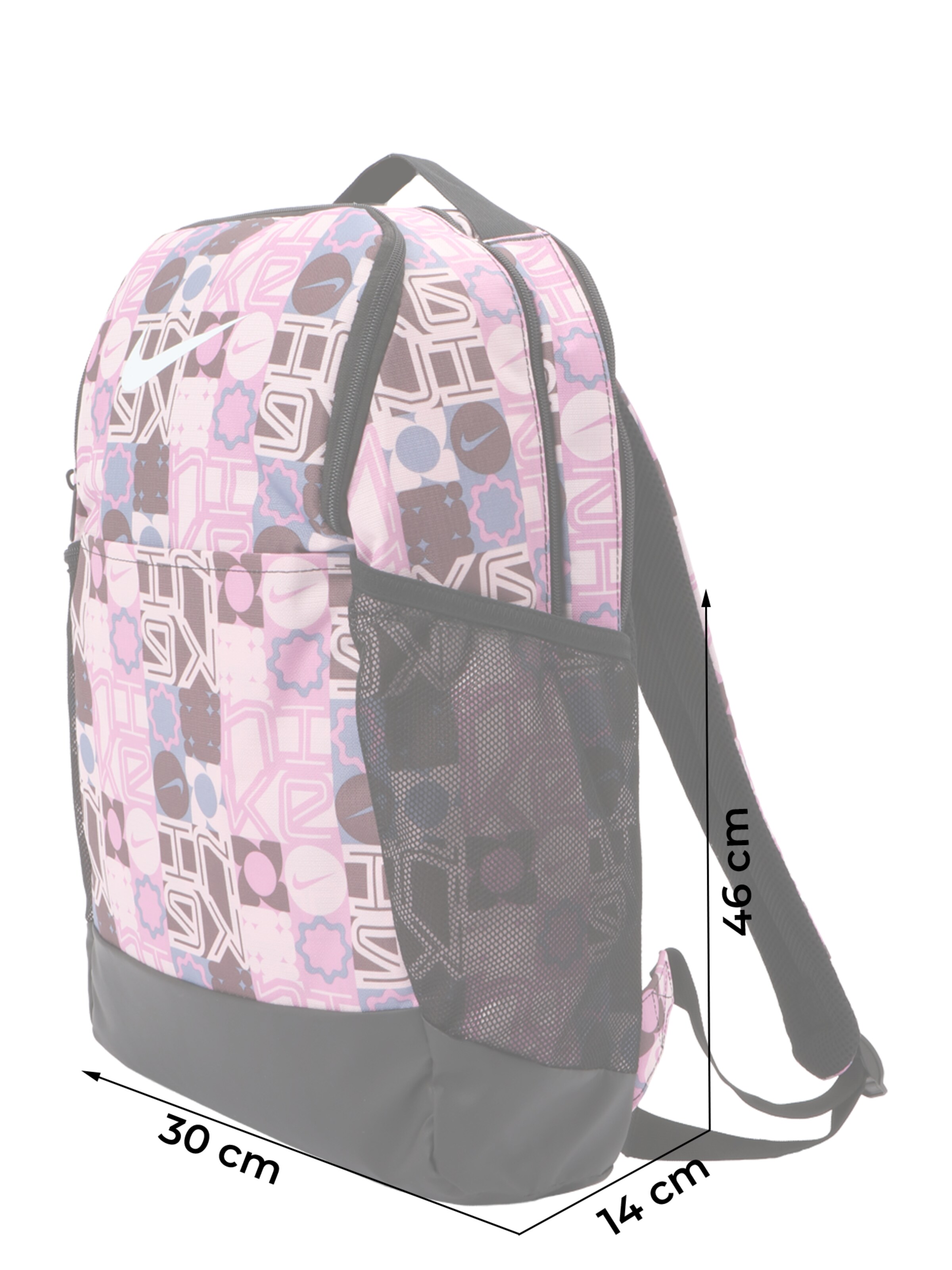 NIKE - Mochila deportiva 'BRSLA 9.5' en negro