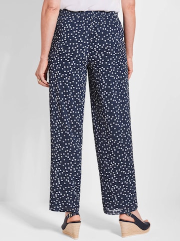 Loosefit Pantalon Goldner en bleu : devant