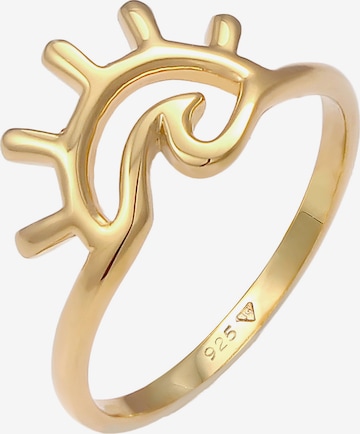 ELLI Ring in Gold: front