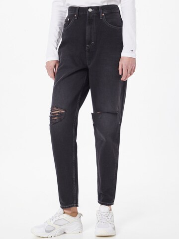 Tapered Jeans di Tommy Jeans in nero: frontale