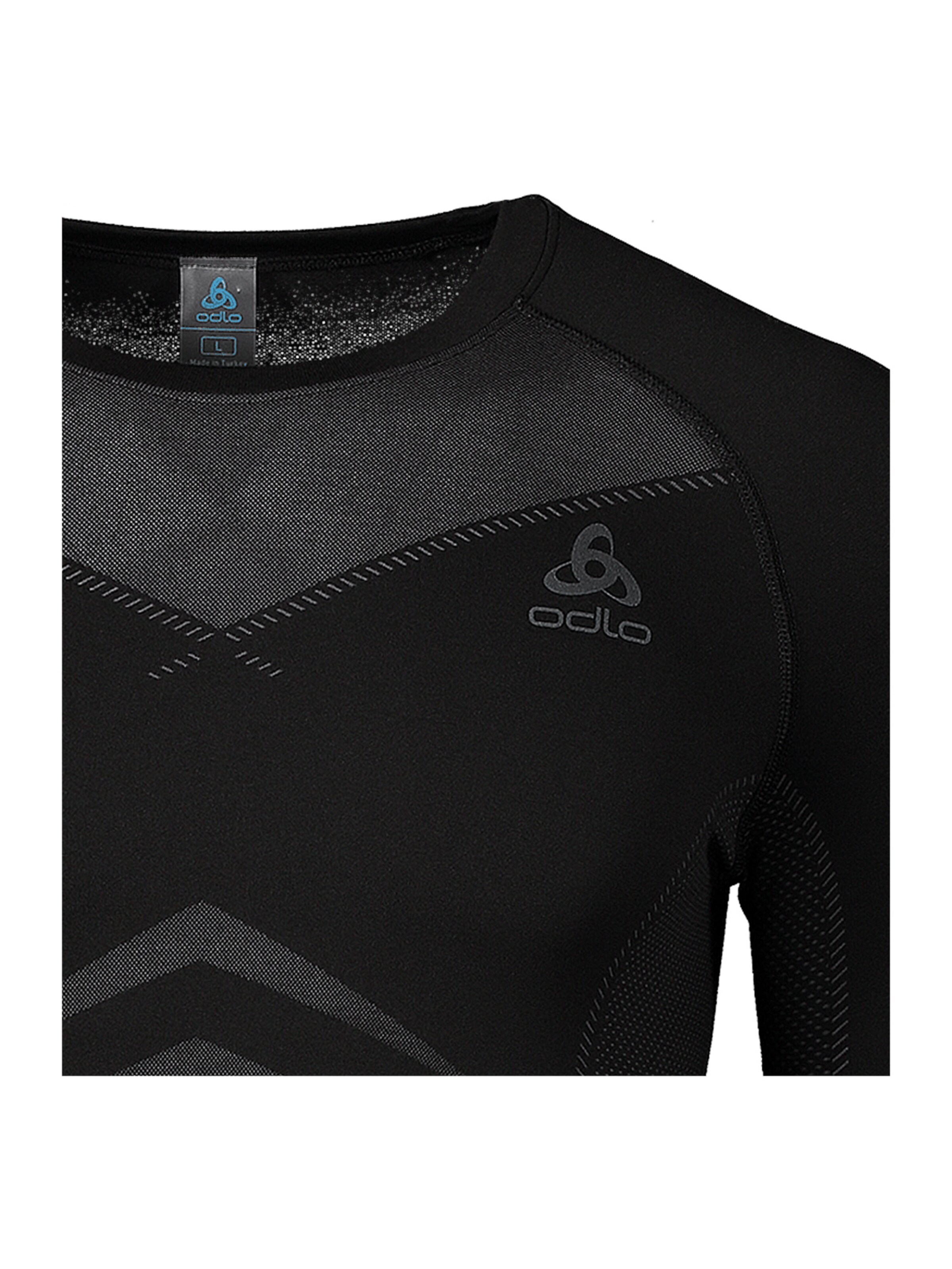 ODLO Slim Fit Funktionsshirt in Schwarz