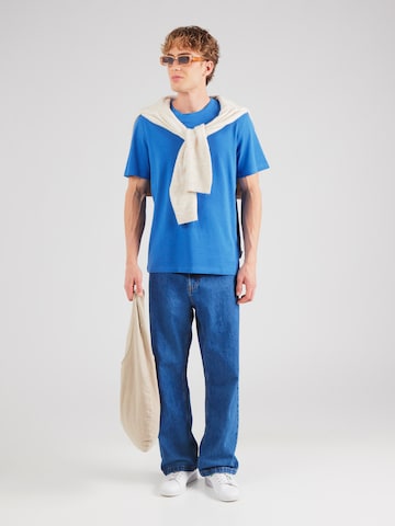 T-Shirt 'Maarkus' ARMEDANGELS en bleu