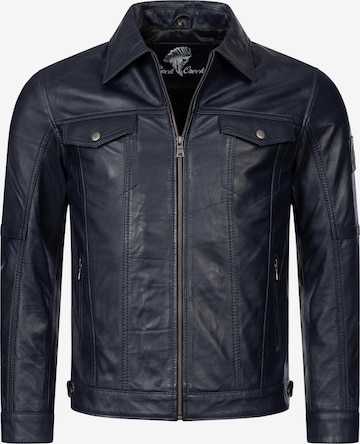 Rock Creek Between-season jacket in Blue: front