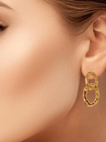 ARS-ARGENTI Earrings 'LIFE IS A BEACH' in Gold