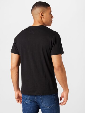 Tommy Jeans Shirt 'Regular Entry' in Black