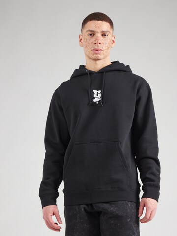 HUF Sweatshirt in Black: front