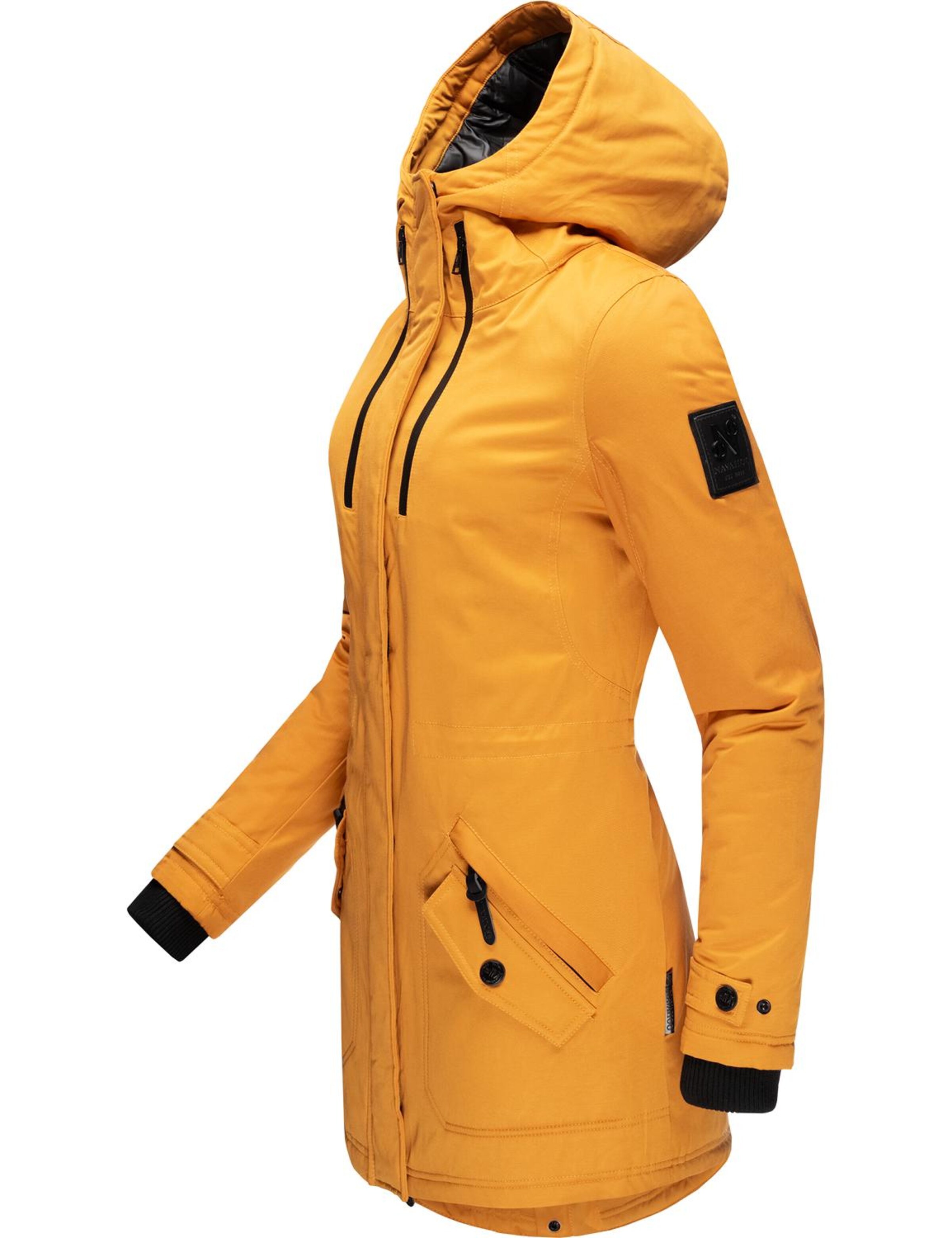 NAVAHOO Vinterparkas i gul