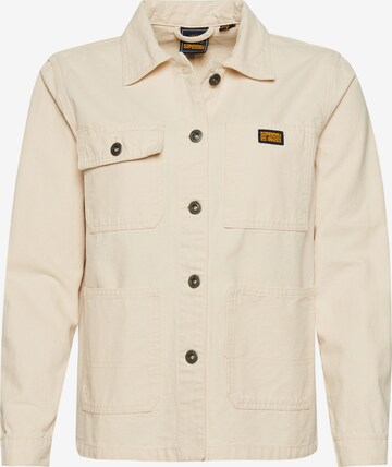 Superdry Tussenjas 'Vintage Chore' in Beige: voorkant