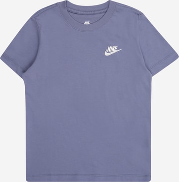 mėlyna Nike Sportswear Marškinėliai 'Futura': priekis
