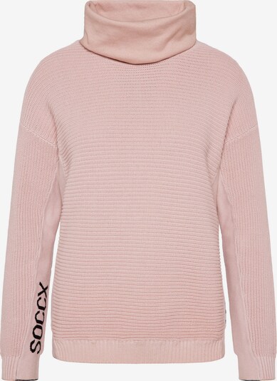 Soccx Pull-over en rose / noir, Vue avec produit