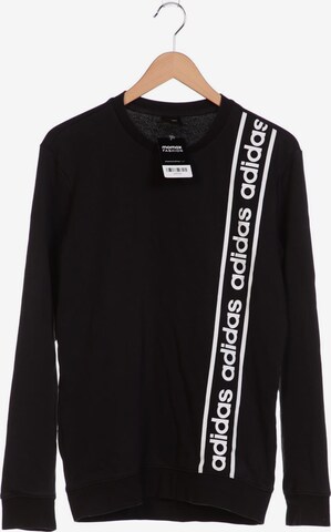 ADIDAS PERFORMANCE Sweatshirt & Zip-Up Hoodie in M in Black: front
