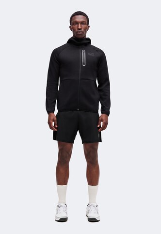 Veste de survêtement 'NATURAL VENTUS7' EA7 Emporio Armani en noir