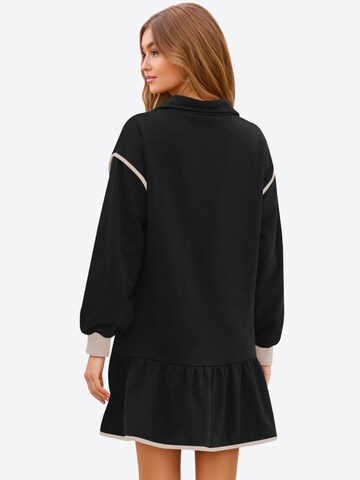 Imily Bela Šaty - Čierna