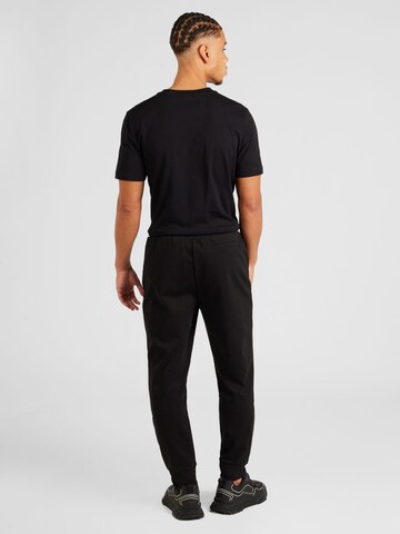 BOSS Green Tapered Trousers 'Hadiko' in Black