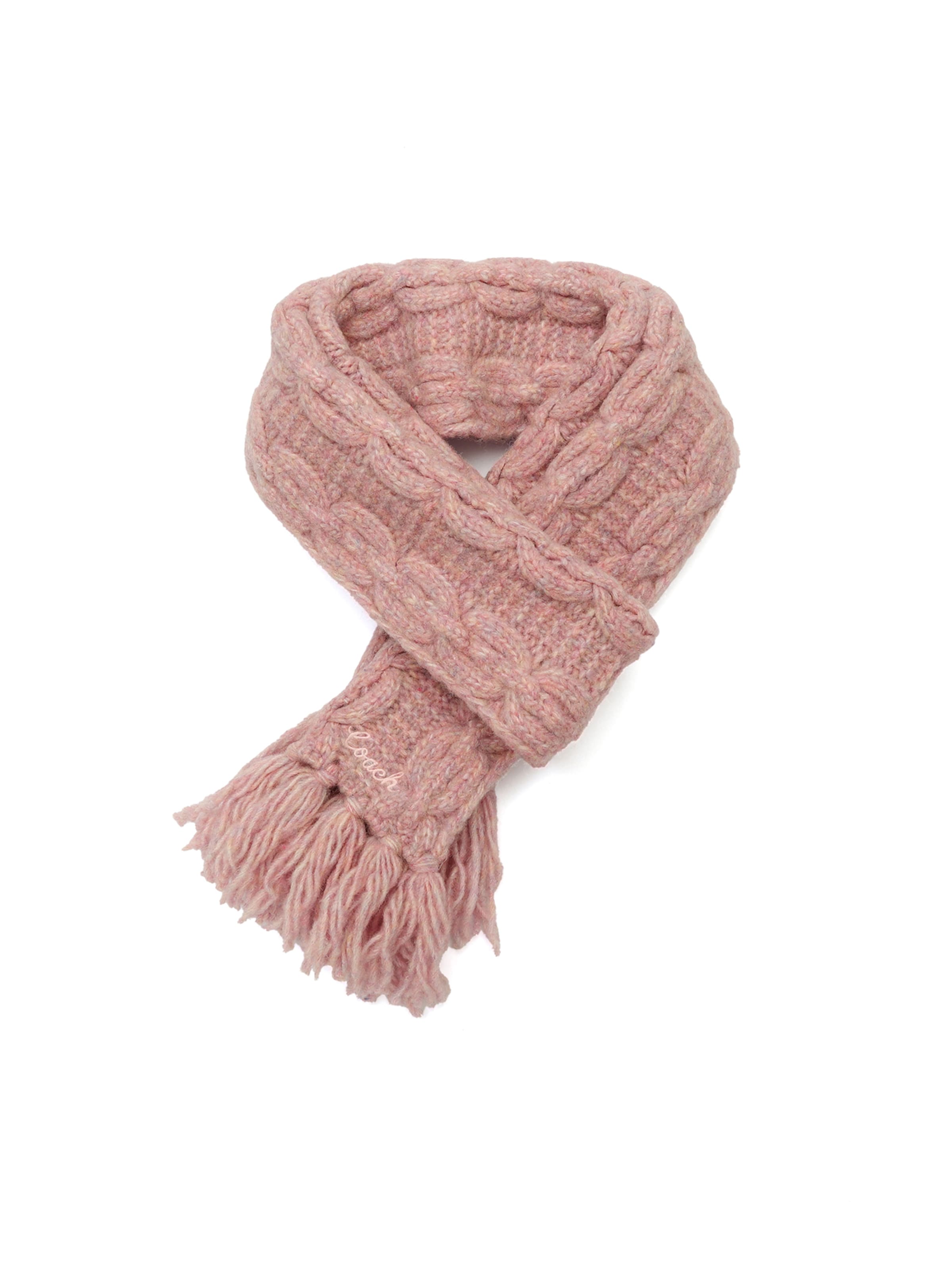 Sciarpa di COACH in rosa: frontale
