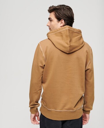 Sweat-shirt Superdry en marron