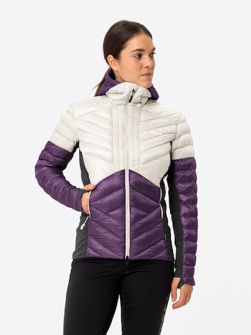 VAUDE Sports jacket 'Sesvenna Pro II' in Purple: front