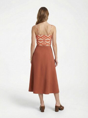 KAVAZI Юбка в Красный: спереди