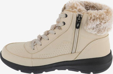 SKECHERS Schnürstiefel 'Skechers Glacial Ultra - Mountain Muse' in Beige: Vorderseite
