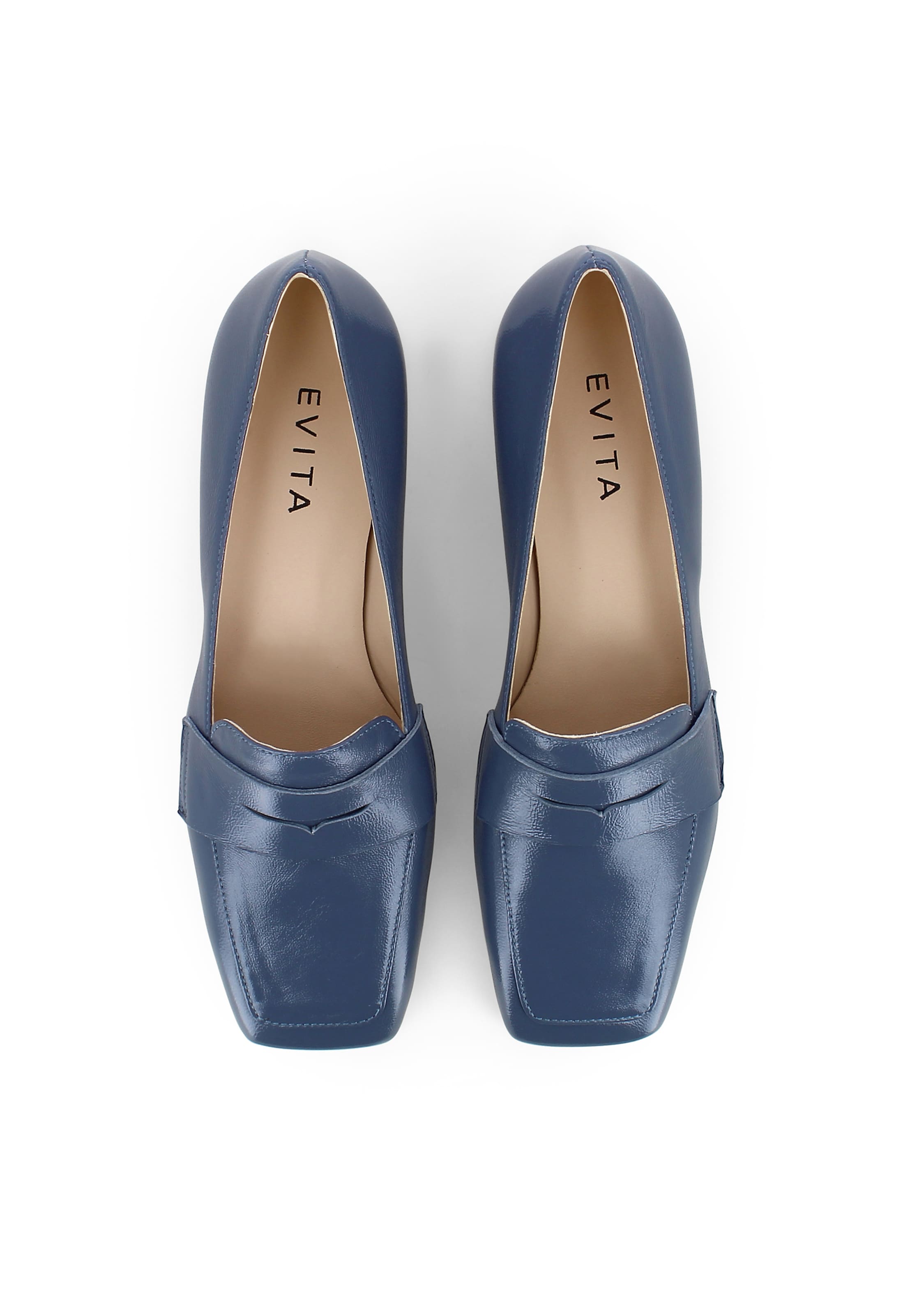 Chaussure basse 'Anna' EVITA en bleu
