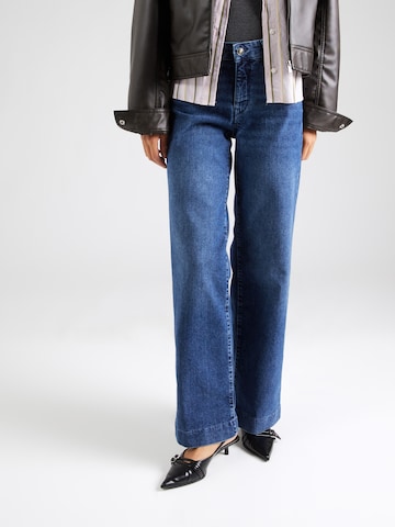 Wide leg Jeans di MAC in blu: frontale
