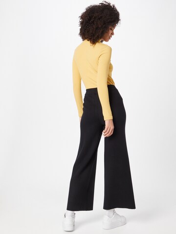 VILA Wide leg Pants 'Cassie' in Black