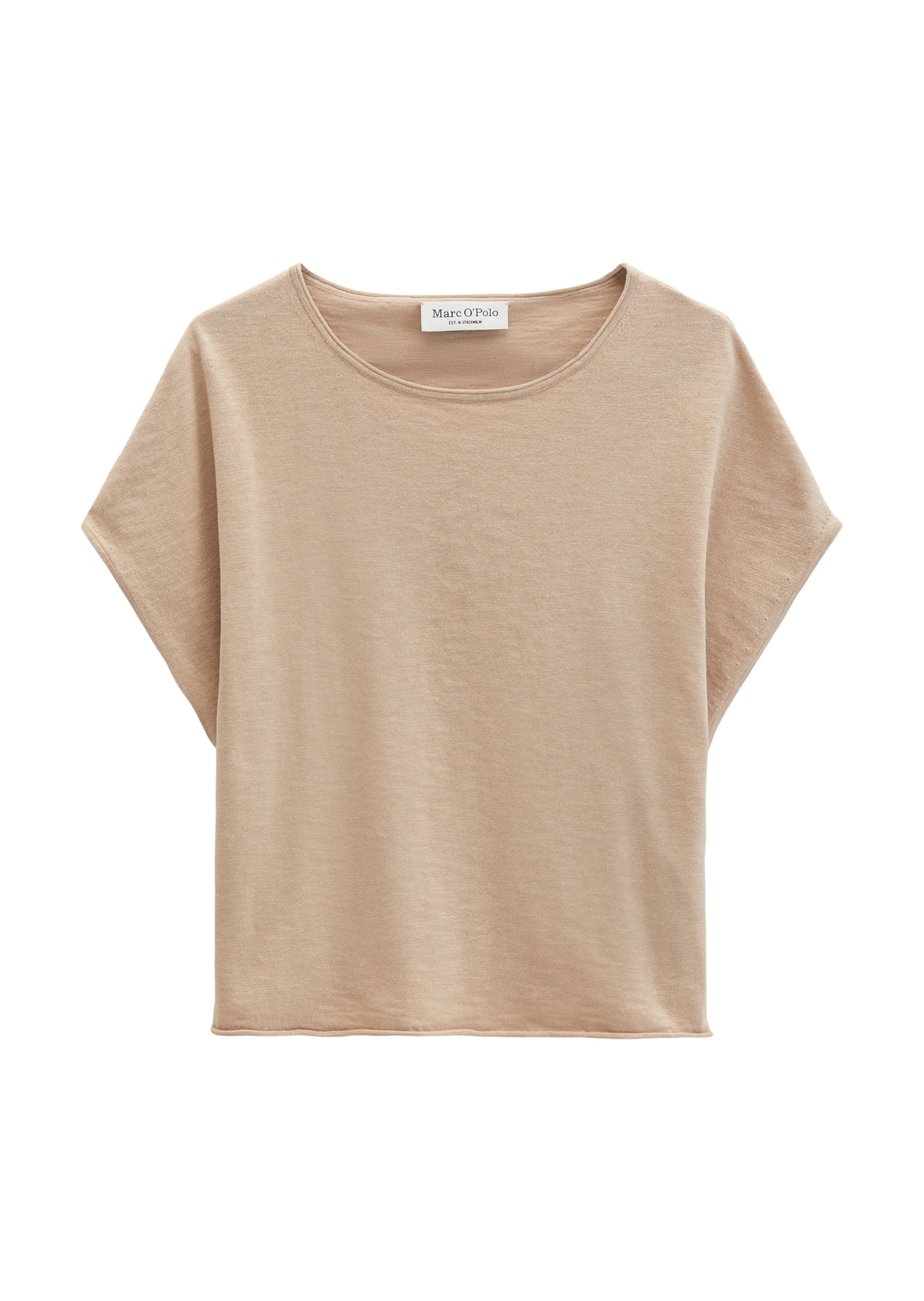 Marc O'Polo Shirt in Beige: front
