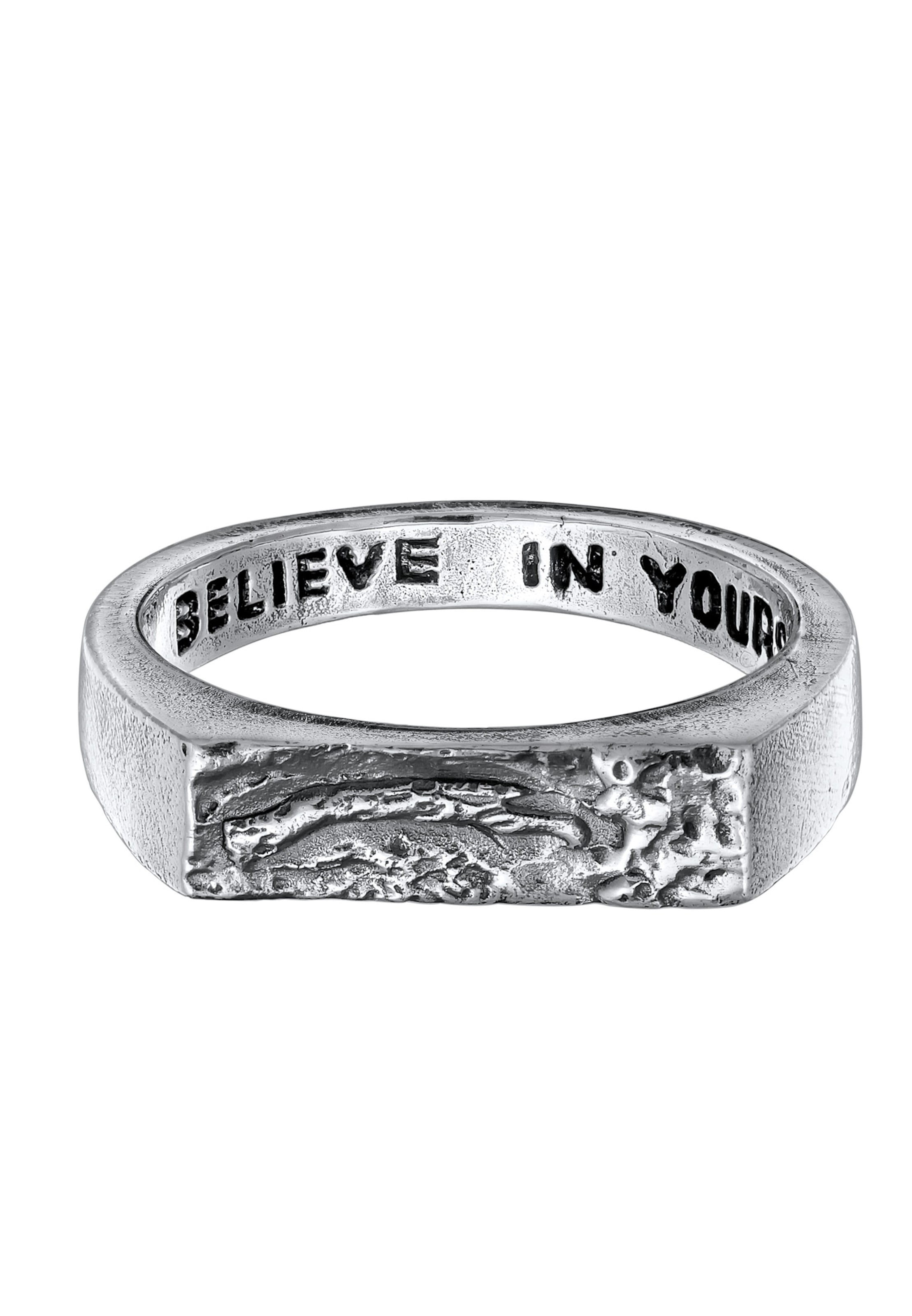 Haze&Glory Ring in Silber: Vorderseite