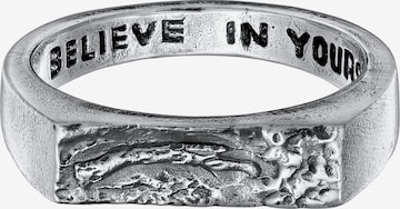 Haze&Glory Ring in Silver: front