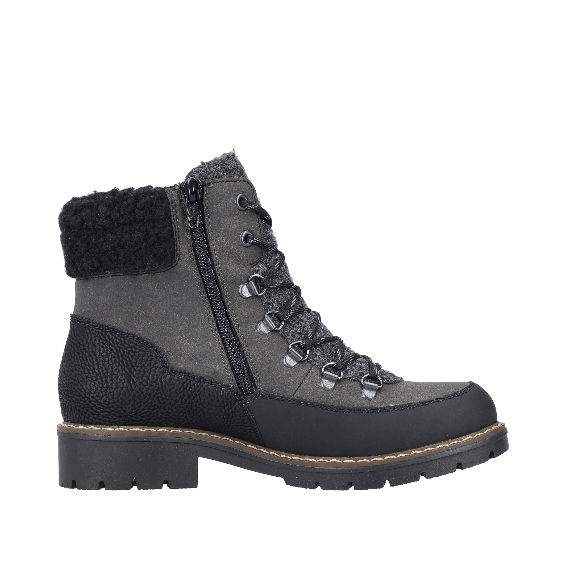 Rieker Stiefelette' Y9101 ' in Grau