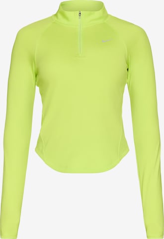 NIKE Функциональная футболка 'TEMPO' в Зеленый: спереди