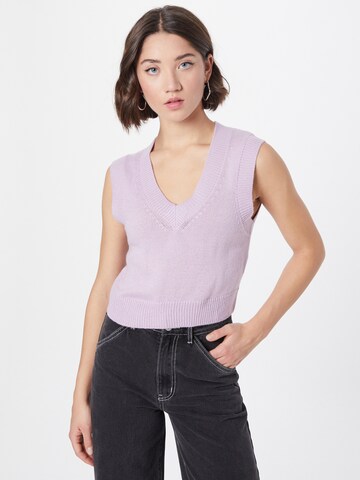 JDY - Pullover 'Luca' em roxo: frente