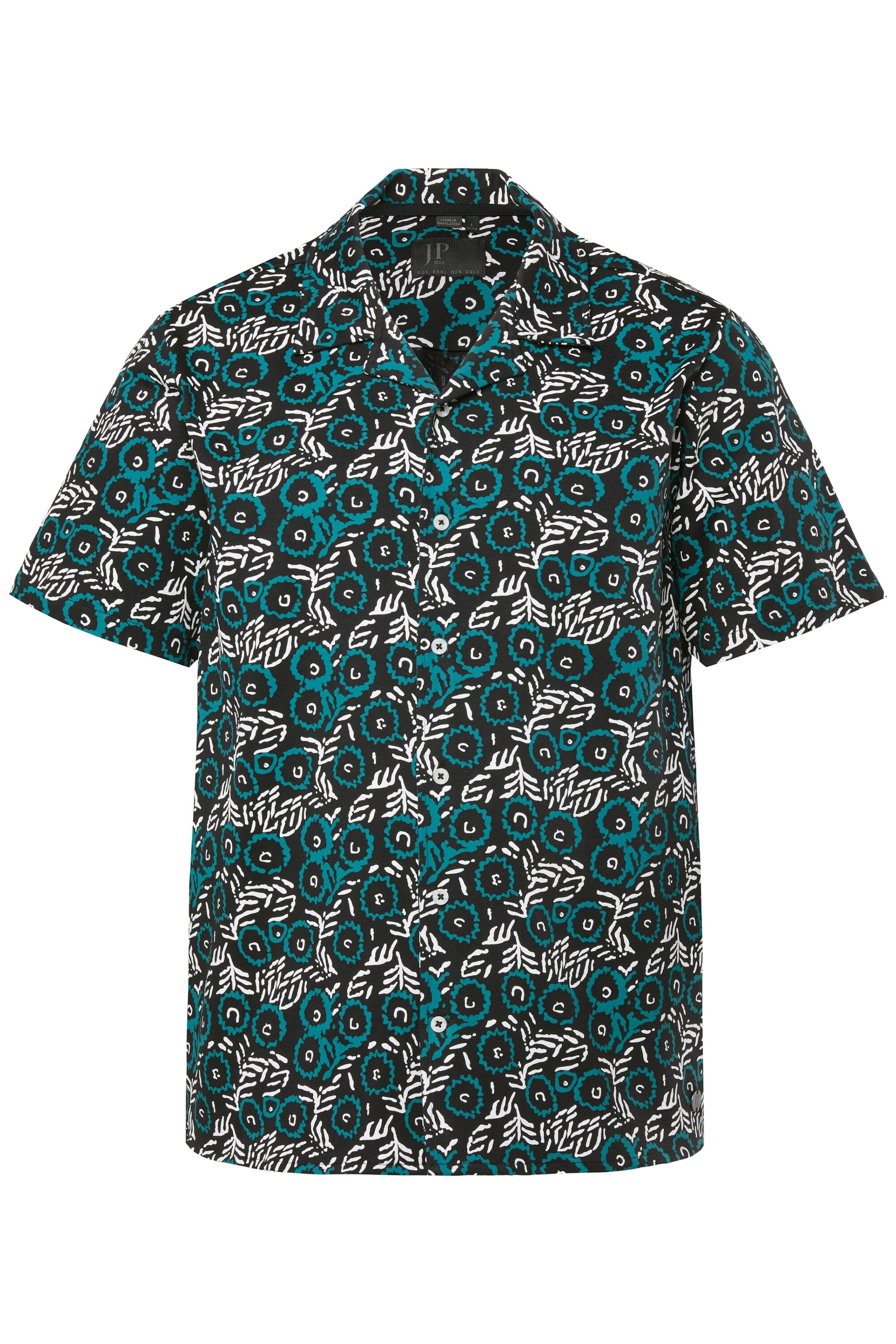 JP1880 Regular fit Button Up Shirt in Blue: front