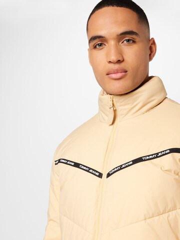 Tommy Jeans Winter jacket in Beige