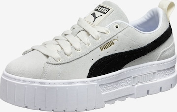 PUMA - Sapatilhas baixas 'Mayze' em bege: frente