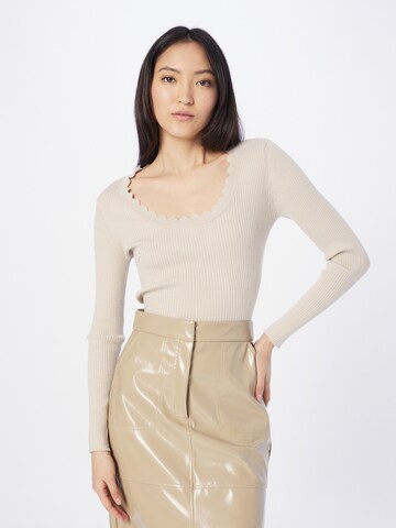 Pullover 'Lisette' di ABOUT YOU in beige: frontale